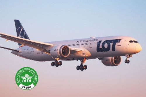 Dzięki IATA CEIV Fresh Boeingi 787 Dreamliner naszego narodowego przewoźnika będą transportowały towary łatwo psujące się / Zdjęcie: PLL LOT