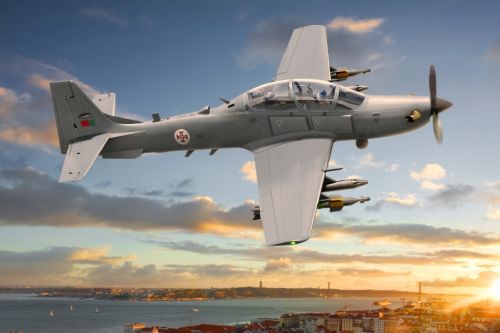 A-29N Super Tucano w barwach Força Aérea Portuguesa / Ilustracja: Embraer