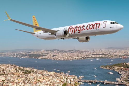 Boeing 737 MAX 10 w barwach Pegasus Airline / Ilustracja: Boeing