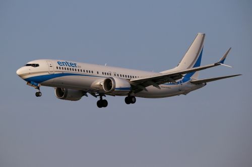 Wykonywane w okresie zimowym czarterowe loty z Balic do Marsa Alam obsługiwane są przez Enter Air / Zdjęcie: Marcin Sigmund 