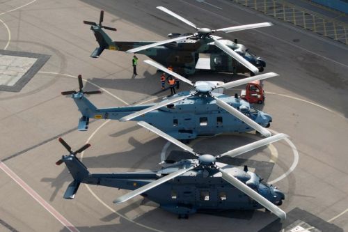 Śmigłowce NH90 w konfiguracji Standard 3 przeznaczone dla hiszpańskich sił zbrojnych / Zdjęcie: Airbus Helicopters
