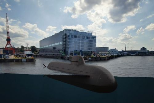 Dostawy wszystkich sześciu niemieckich okrętów projektu 212CD mają się zakończyć w 2037 / Ilustracja: tkMS