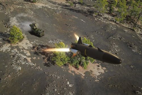 Nowe efektory zwiększą możliwości bojowe nadbrzeżnego systemu przeciwokrętowego m.in. dzięki zasięgu zwiększonemu do ponad 200 km / Ilustracja: Saab