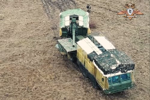 Opublikowane materiały wskazują, że system Malwa przezbrojono w działo 2A36 systemu Hiacynt-B / Zdjęcie: Telegram