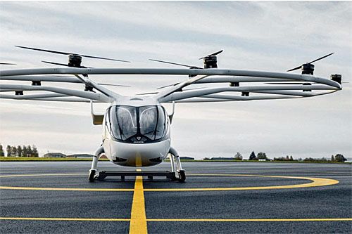 Trwają prace nad certyfikacją typu samolotu VoloCity przez EASA w 2025 / Zdjęcie: Volocopter