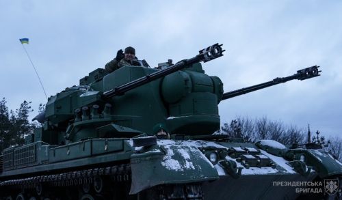 Ukraina otrzymała w sumie 55 Gepardów / Zdjęcie: Sztab Generalny SZ Ukrainy