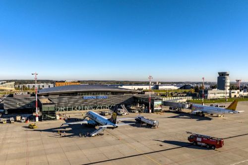 / Zdjęcie: Port lotniczy Rzeszów-Jasionka im. Rodziny Ulmów. 