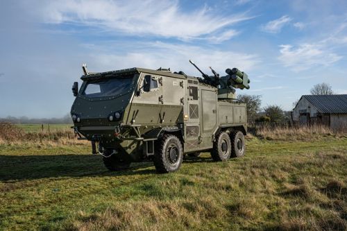Moduł RIwP zintegrowany z pojazdem Jackal wyposażono w 8 wyrzutni pocisków kierowanych Starstreak HVM i LMM a także armatę automatyczną kal. 30 mm i karabin maszynowy