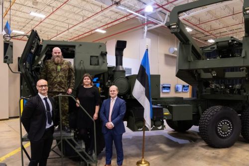 Estonia zamówiła w grudniu 2022 sześć wyrzutni HIMARS / Zdjęcie: RKIK