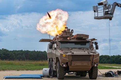 Armée de Terre zamówiły w ramach programu SCORPION 54 moździerze samobieżne MEPAC / Zdjęcie: DGA
