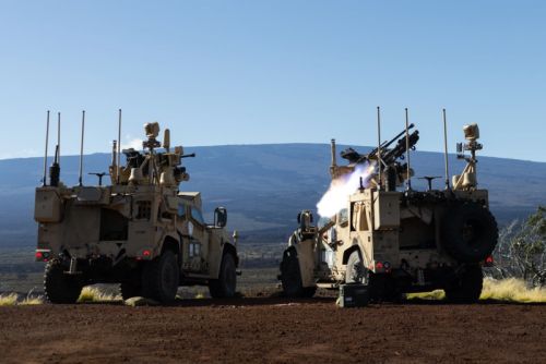 W niedawnych ćwiczeniach użyto prawdopodobnie 4 systemów MADIS Mk 1 i naramienne wyrzutnie ppzr Stinger / Zdjęcie: USMC