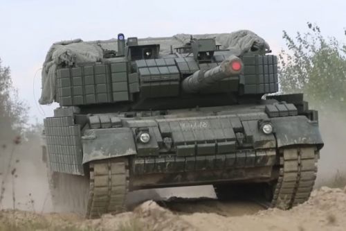 Wcześniej Ukraińcy zaczęli w podobny sposób modyfikować otrzymane czołgi Leopard 1A5 / Zdjęcie: Wojska Lądowe SZ Ukrainy