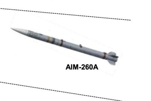 Przypuszcza się, że zasięg AIM-260A przekracza 200 km / Ilustracja: NAVAIR