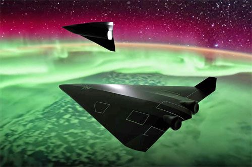 Wizja hipersonicznego pojazdu orbitalnego wielokrotnego użytku, projektowanego przez niemiecki start-up POLARIS Raumflugzeuge z Bremy
