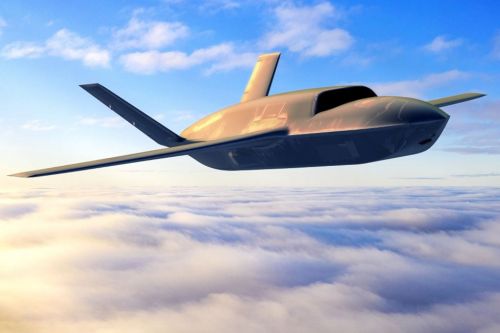 Wizualizacja YFQ-42A / Ilustracja: General Atomics