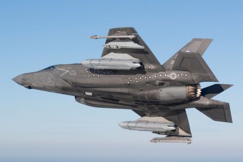 W próbach wziął udział jeden z przedserynych F-35B (BF-03) / Zdjęcie: Lockheed Martin