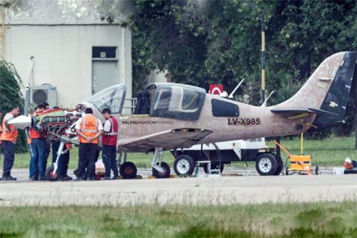 Prototyp argentyńskiego samolotu szkolnego FAdeA IA-100B Malvina / Zdjęcie: Valen Aviation Photos