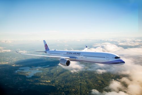 Wizualizacja A350-1000 w barwach China Airlines / Ilustracja: Airbus 