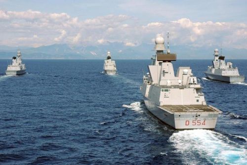 Modernizacja czterech okrętów typu Horizon / Orizzonte powinna się zakończyć w 2030 / Zdjęcie: SIRPA Marine