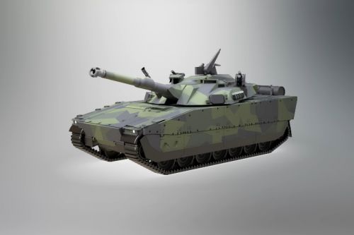 Nowa wersja CV90120 wyróżniać się będzie m.in. nową wieżą i wyposażeniem elektronicznym / Zdjęcie: BAE Systems