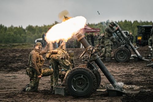 Plutony moździerzy zostały odtworzone w ramach 11 Luchtmobiele Brigade po 13 latach od rozformowania / Zdjęcie: MO Holandii