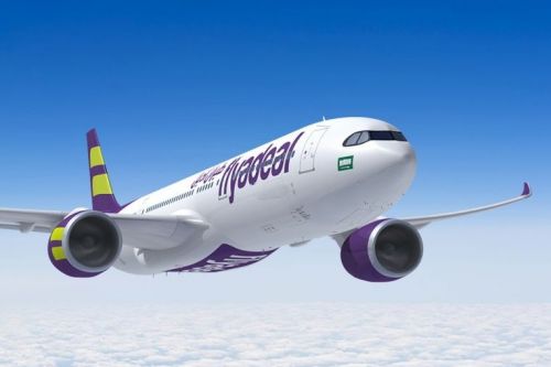 Wizualizacja A330neo w barwach flyadeal / Ilustracja: Saudia Group