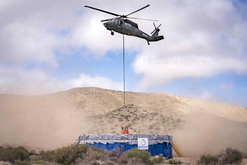 Podczas dwóch tygodni prób Black Hawk wyposażony w układ Matrix wylatał 24 godziny / Zdjęcia: Sikorsky