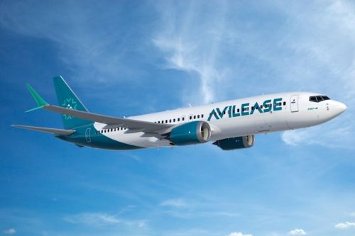 Boeing 737-8 MAX w barwach AviLease / Ilustracja: Boeing