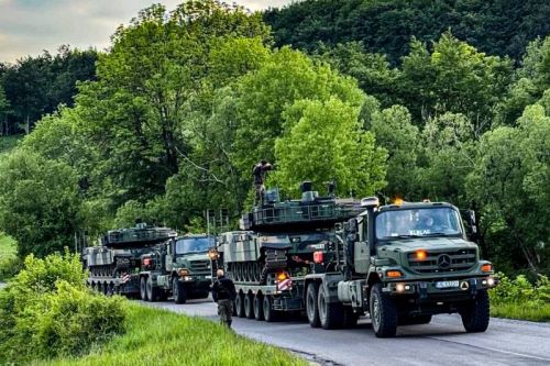 Na Słowację przerzucono co najmniej pluton czołgów K2 ze składu 9. BBKPanc. / Zdjęcie: 9. Braniewska Brygada Kawalerii Pancernej
