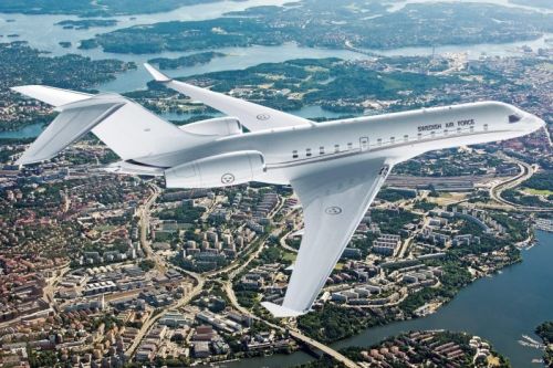 Wizualizacja Tp106 w barwach szwedzkich Flygvapnet / Ilustracja: Bombardier Aerospace