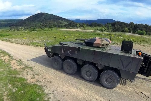 Wieża VANTAGE była testowana z uzbrojeniem w postaci 25-mm armaty automatycznej M242 kal. 25 mm / Zdjęcie: BAE Systems
