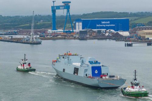 Po dokończeniu budowy HMS Venturer zostanie skierowana na próby morskie / Zdjęcie: Babcock