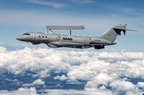 GlobalEye mają we francuskim lotnictwie wojskowym stać się następcami samolotów E-3F Sentry / Zdjęcie: Saab