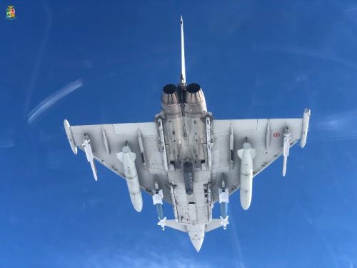 AIM-120 AMRAAM uzupełnią włoski arsenał tych pocisków używanych przez samoloty Eurofighter Typhoon i F-35 należących do Aeronautica Militare / Zdjęcie: Aeronautica Militare