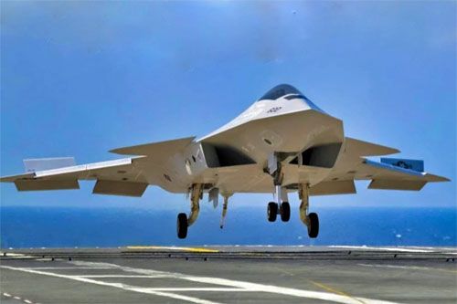 Jedna z wizji samolotu bojowego nowej generacji dla US Navy – F/A-XX / Ilustracja: via X