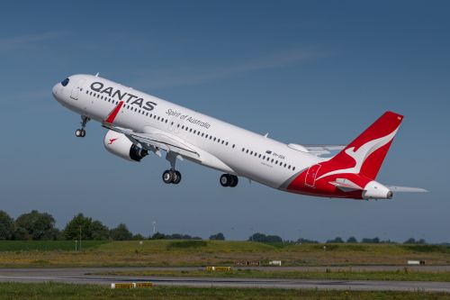 Qantas są czwartymi liniami, które odebrały A321XLR, po Iberii , Aer Lingus i Wizz Air / Zdjęcie: Airbus