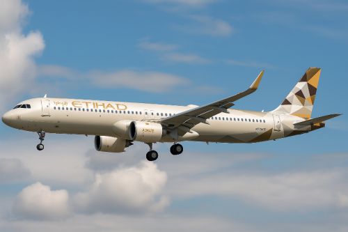 Loty na trasie Abu Zabi – Kraków mają być wykonywane we wtorki, czwartki i soboty przez należące do Etihad Airways A321LR / Ilustracja: Etihad Airways