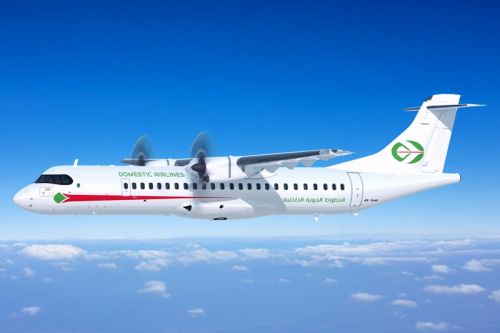 Wizualizacja ATR 72-600w barwach Domestic Airlines / Ilustracja: ATR 