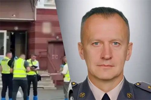 Płk SBU Iwan Woronicz i miejsce jego zabójstwa przez agentów rosyjskich / Ilustracja: via 24 kanał