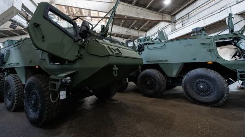 Łotwa ma przekazać Ukrainie łącznie 42 transportery Patria 6x6 / Zdjęcie: MO Ukrainy