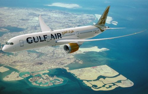 Wizualizacja Dreamlinera 787-9 w barwach Gulf Air / Ilustracja: Boeing 