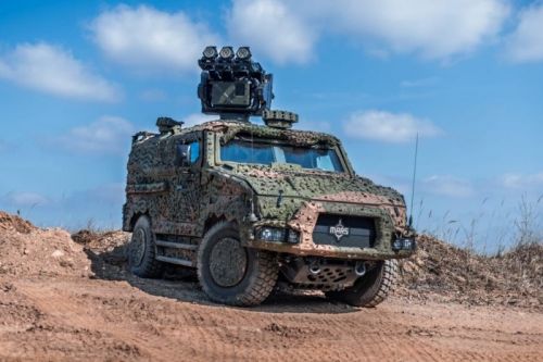 Dzięki osadzeniu MSHORAD na wysoce mobilnych pojazdach opancerzonych Mars S-330 ma on lepiej wypełniać zadanie osłon przeciwlotniczej czeskich wojsk lądowych / Zdjęcie: MO Czech