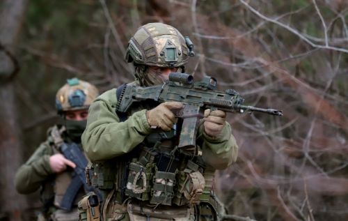Ok. 40% ochotników w ukraińskich wojskach lądowych stanowią osoby z Ameryki Południowej / Zdjęcie: International Legion