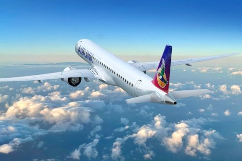 E195-E2 w barwach Airlink / Ilustracja: Embraer