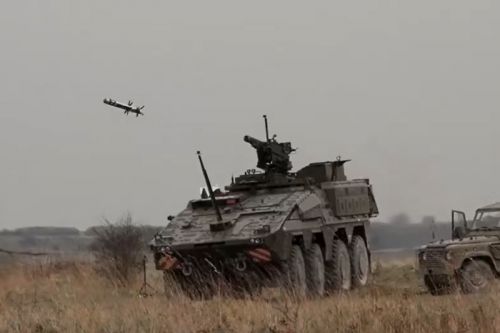 Wyrzutnia ppk Javelin na Boxerze została zamontowana na zsmu RS4 / Zdjęcie: Rheinmetall