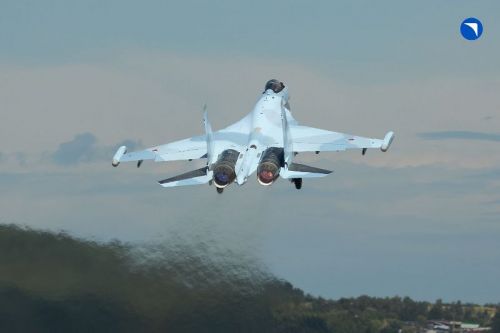 To czwarta dostawa Su-35S do WKS w tym roku / Zdjęcie: OAK