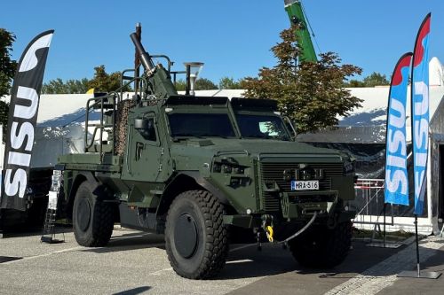 Moździerz TREMOS może występować w odmianie kal. 120 mm i 81 mm / Zdjęcie: Sisu Auto