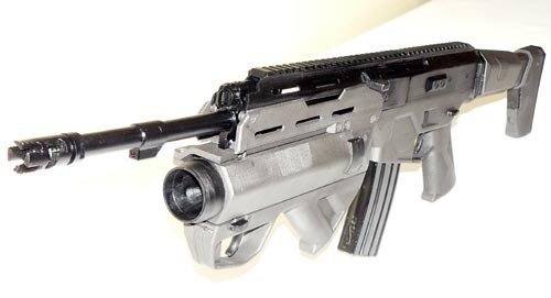 Na tegorocznym MSPO radomska Fabryka Broni zaprezentuje kilka modeli i prototypów karabinków MSBS-5,56 w układzie klasycznym, dedykowany do nich granatnik jednostrzałowy, nowy pistolet samopowtarzalny, jak też kilka innych niespodzianek / Zdjęcie: Remigiusz Wilk