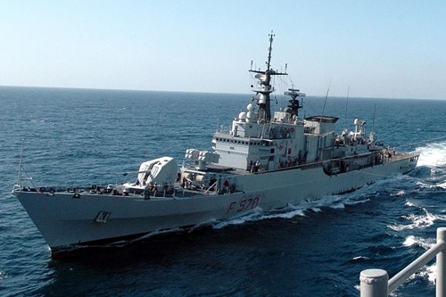 W wyposażeniu włoskiej marynarki wojennej znajduje się 8 fregat typu Maestrale. Na zdjęciu ITS Maestrale (F570) / Zdjęcie: US Navy