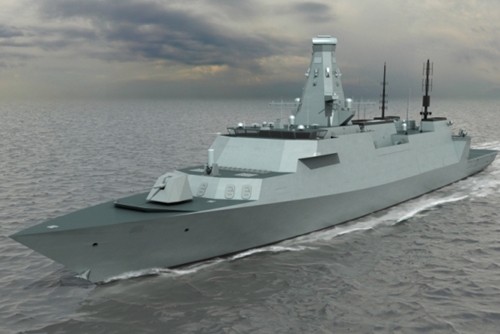Artystyczna wizja nowej fregaty / Rysunek: BAE Systems